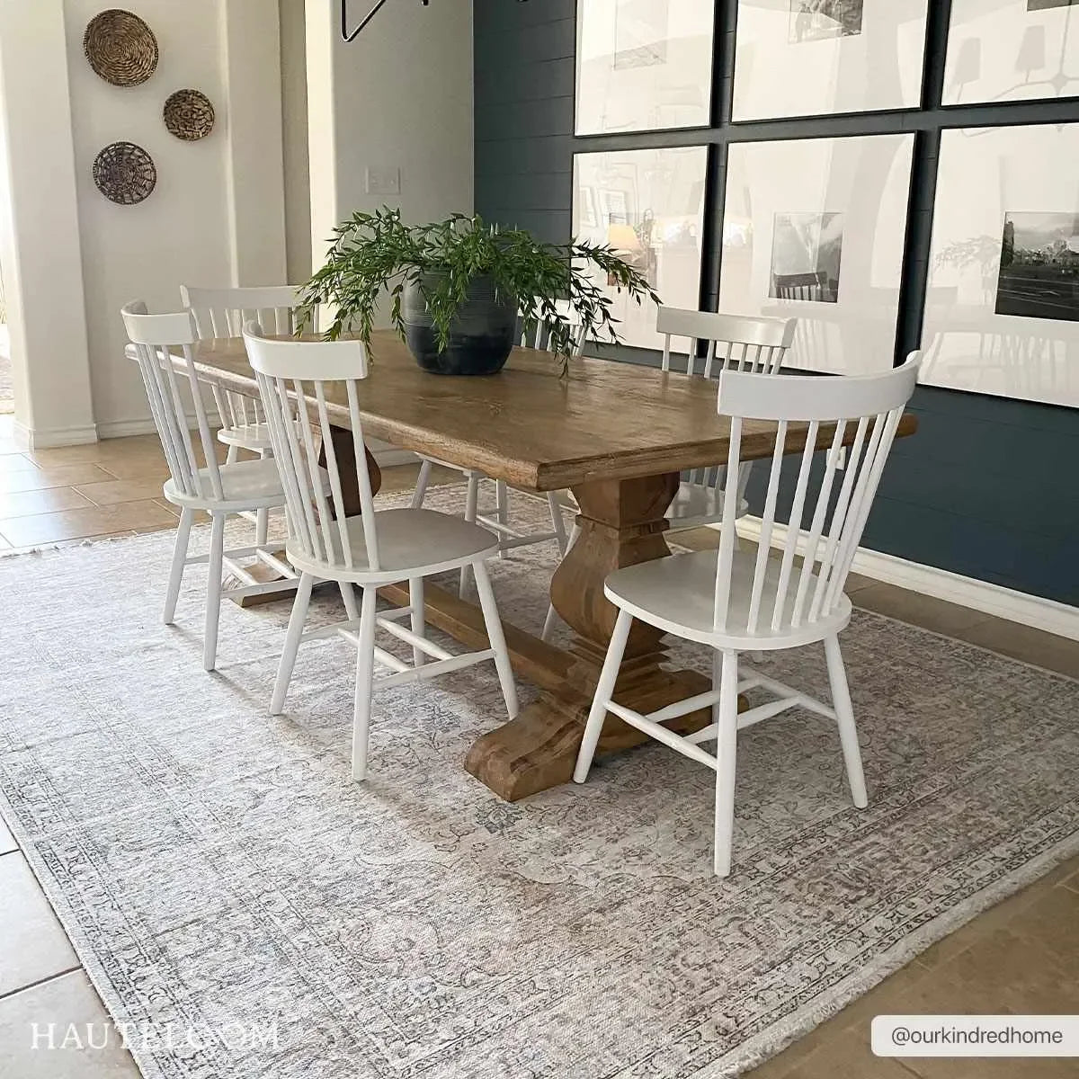 Cream Holi-2301 Washable Area Rug - The Mayfair Hall
