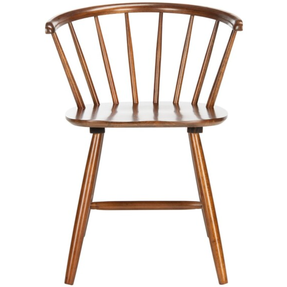 Ceres Spindle Back Dining Chair in Walnut (Set of 2)