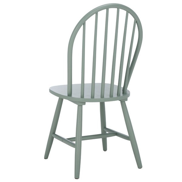 Omaha Wood Dining Chair in Sage (Set of 2)