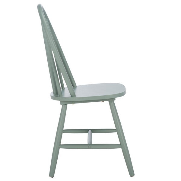 Omaha Wood Dining Chair in Sage (Set of 2)