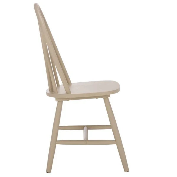 Omaha Wood Dining Chair in Khaki (Set of 2)