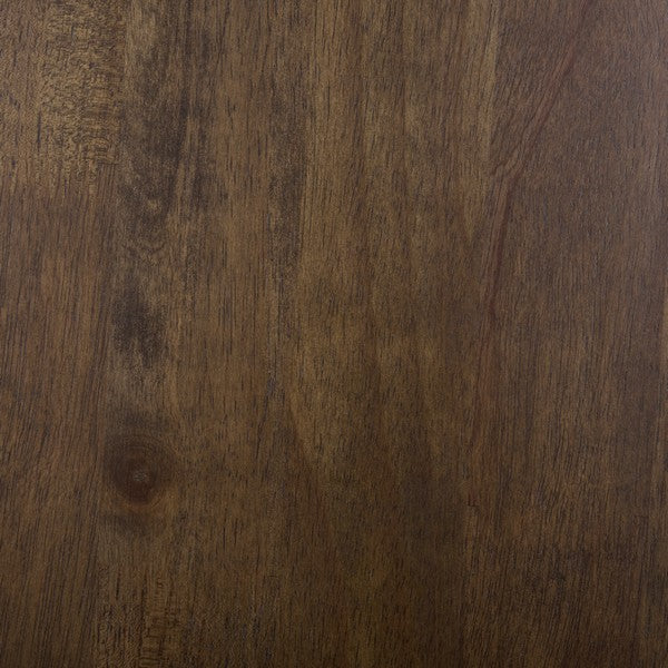 Rasia Wooden Side Chair in Dark Oak with Ladder Back