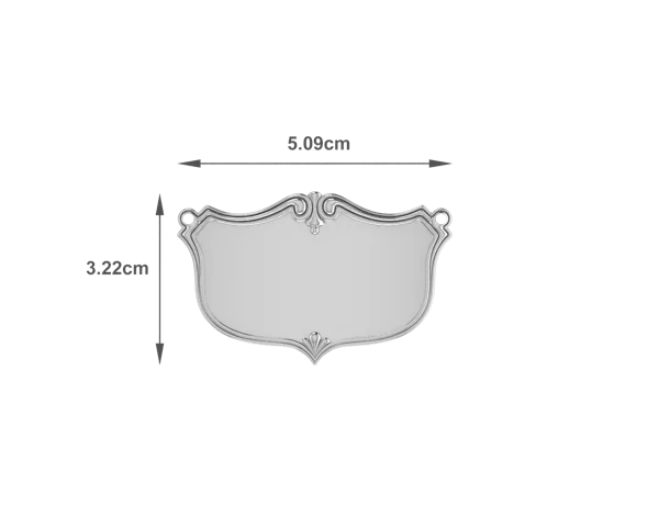 Krysaliis Vintage Engravable Silver Plated Decanter Labels - The Mayfair Hall