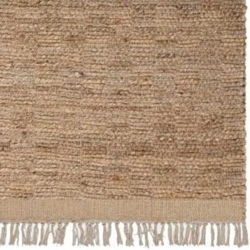 Lonut Lite Checkered Jute Rug - The Mayfair Hall