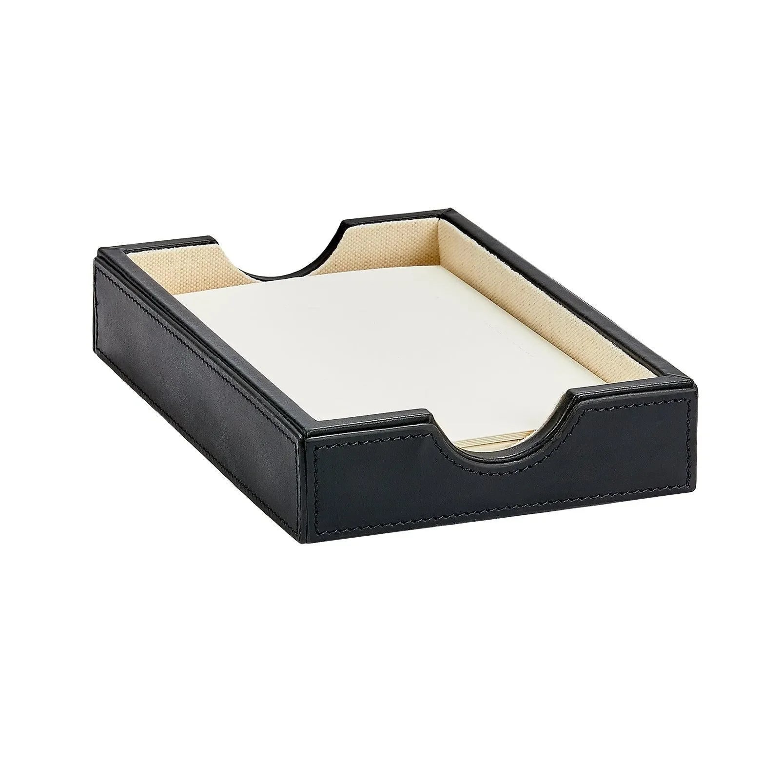 Leather Memo Tray - The Mayfair Hall