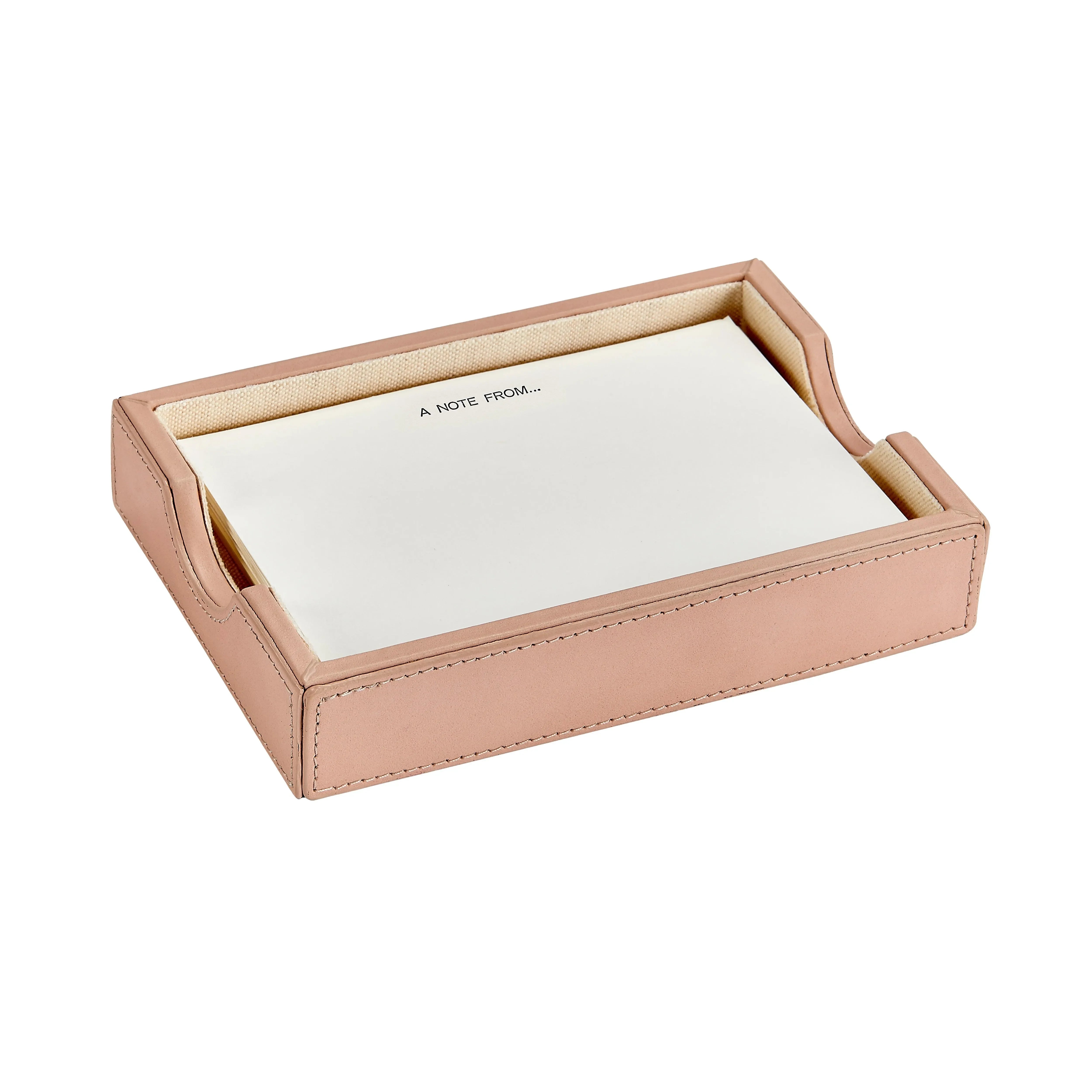 Leather Memo Tray - The Mayfair Hall