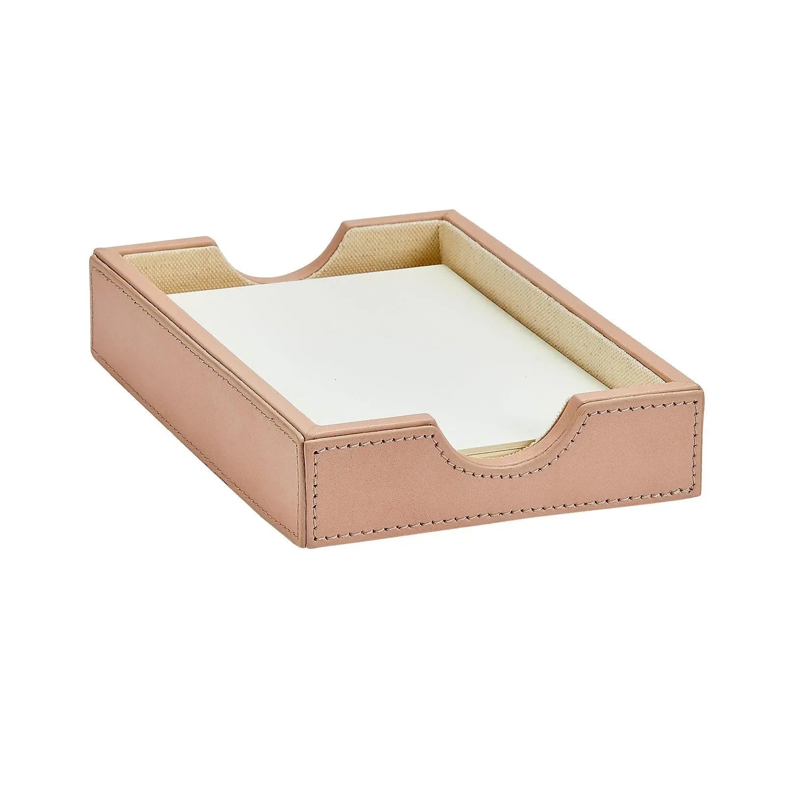 Leather Memo Tray - The Mayfair Hall
