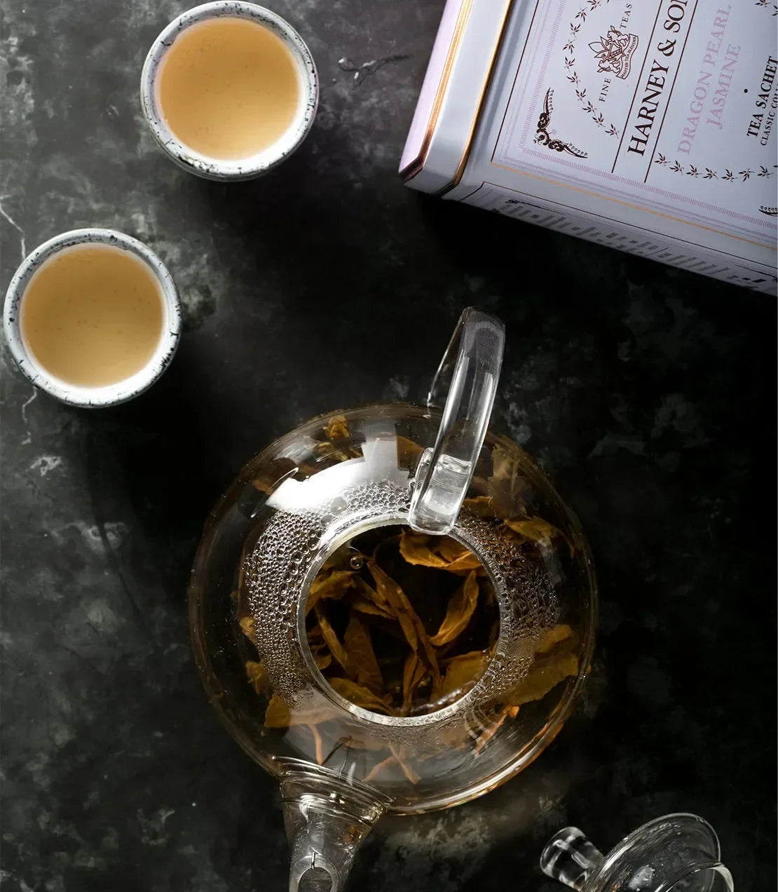 Dragon Pearl Jasmine, Classic Tin of 20 Sachets - The Mayfair Hall