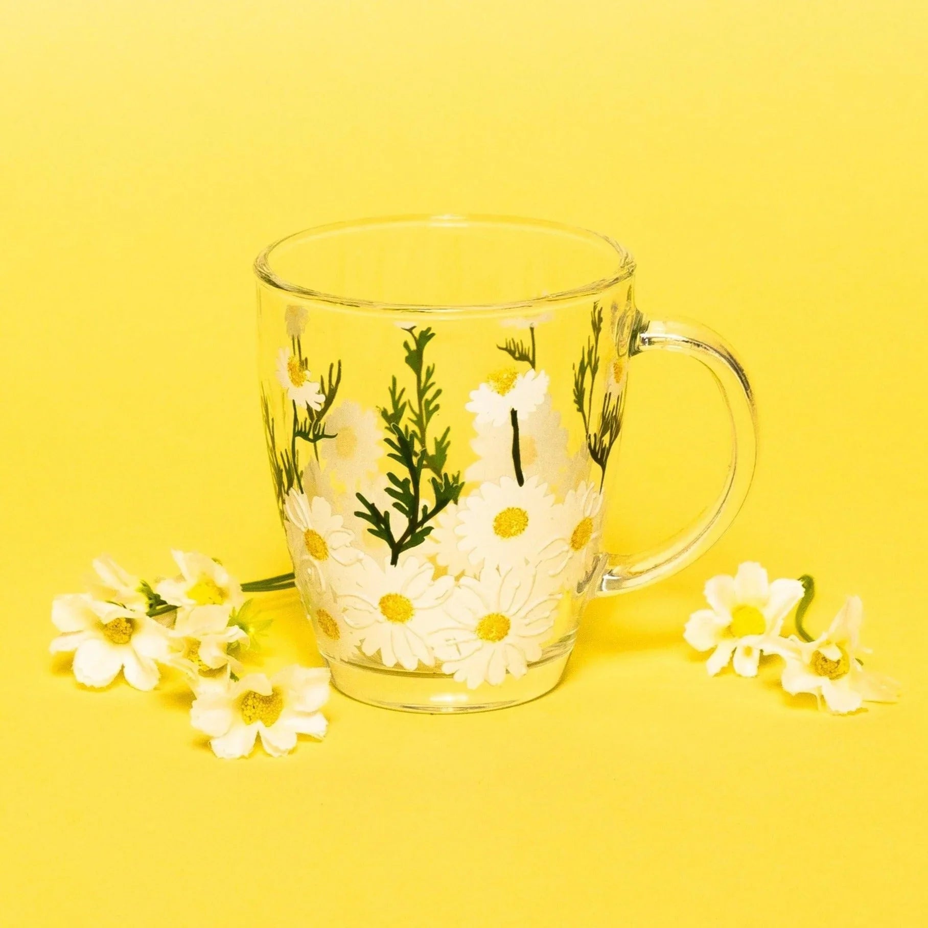 Painted Daisy Mugs - The Mayfair Hall