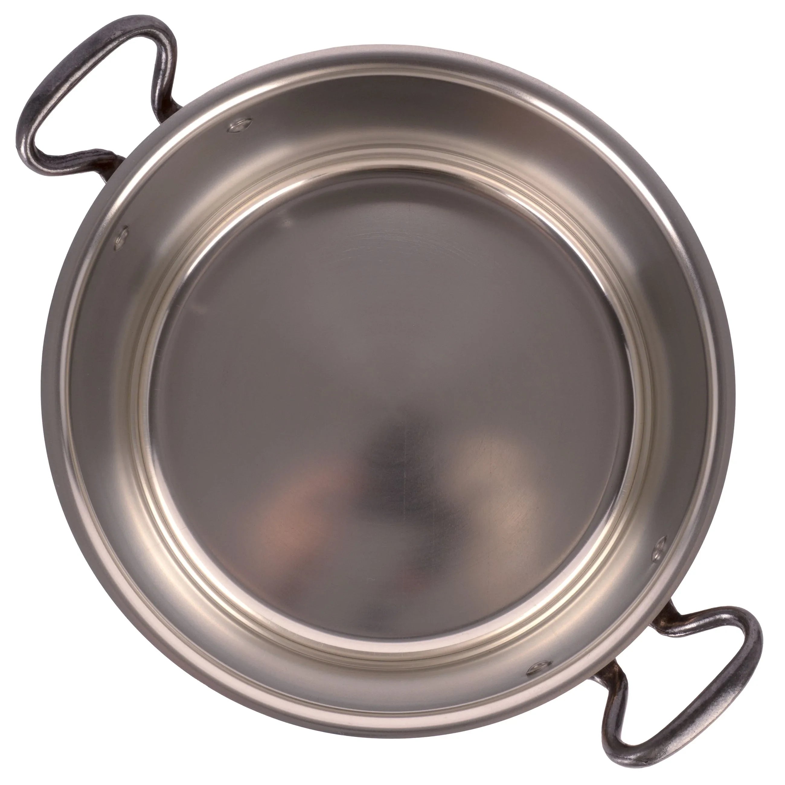 Tinned copper soup pot with higher walls, 6.3 qt