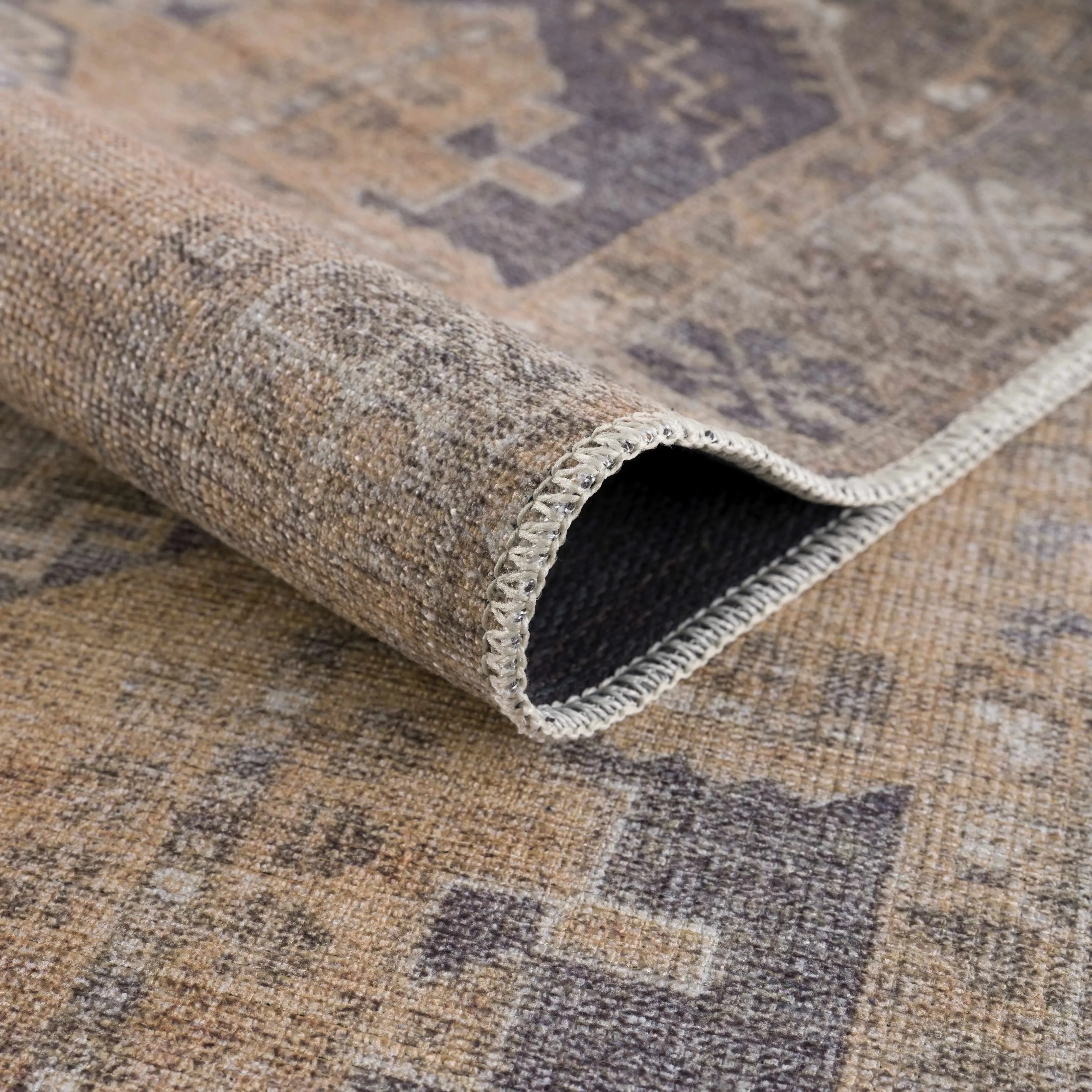 Carrabelle Peach Washable Area Rug - Clearance - The Mayfair Hall
