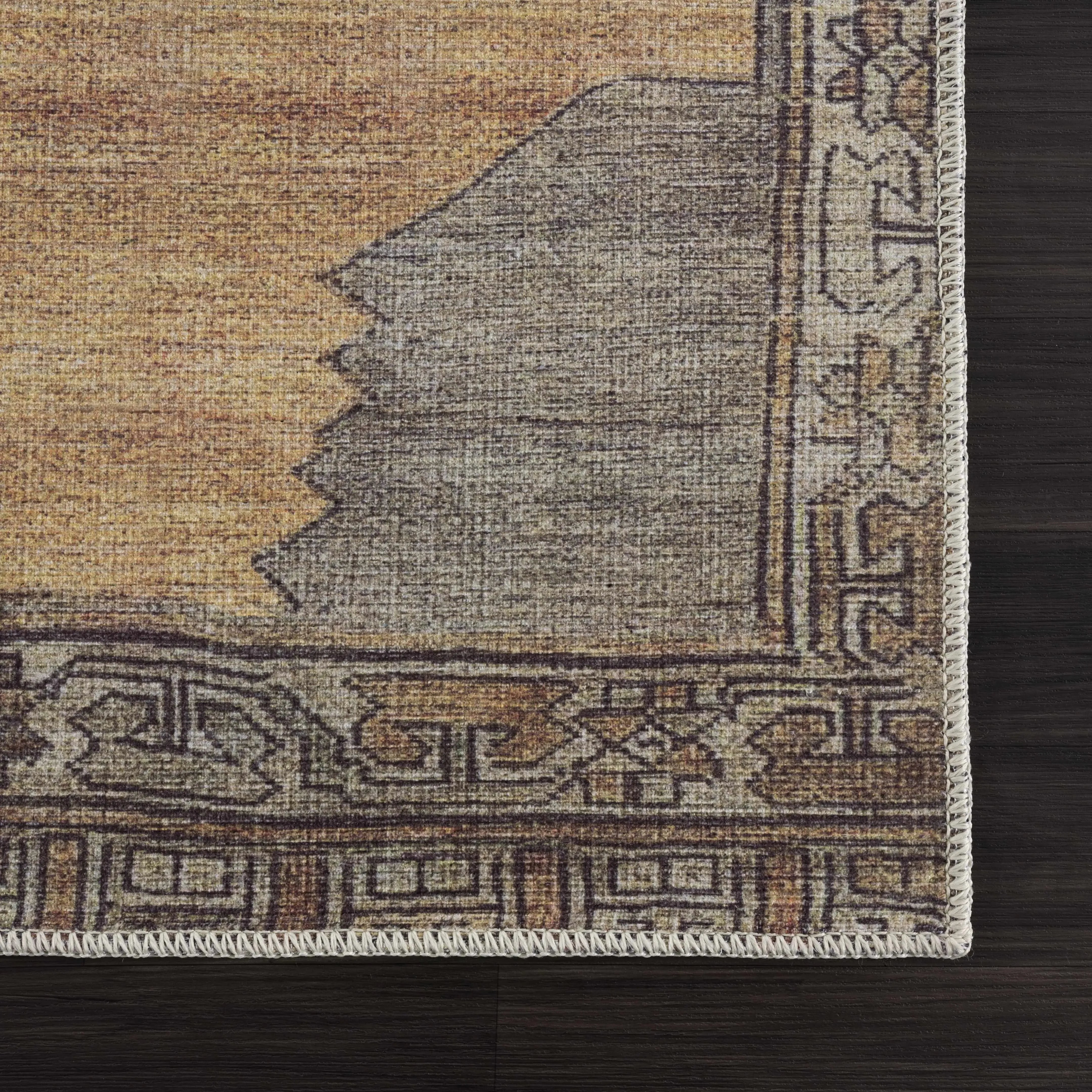 Medinah Washable Runner & Area Rug - The Mayfair Hall