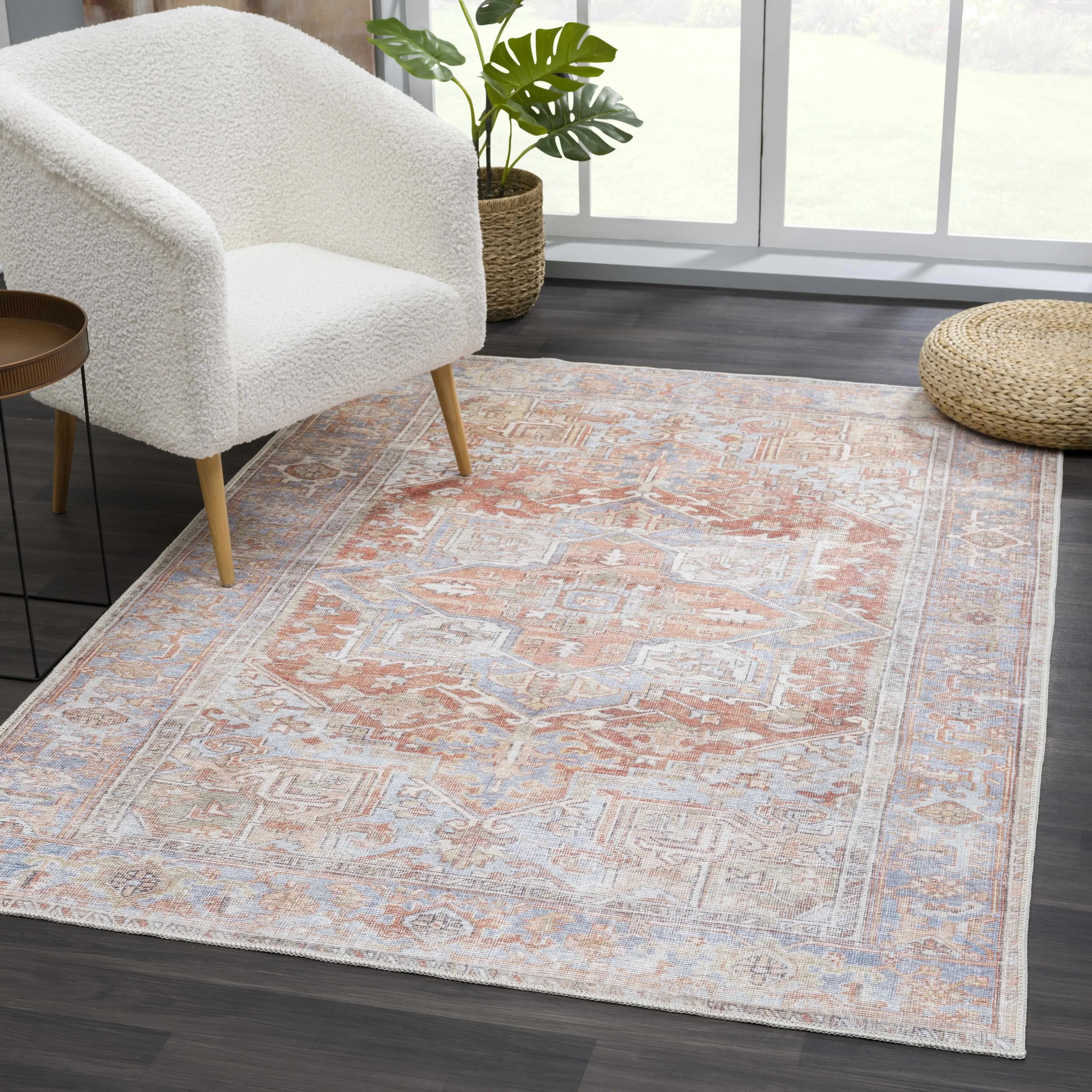 Maayon Machine Woven Polyester Rug - The Mayfair Hall