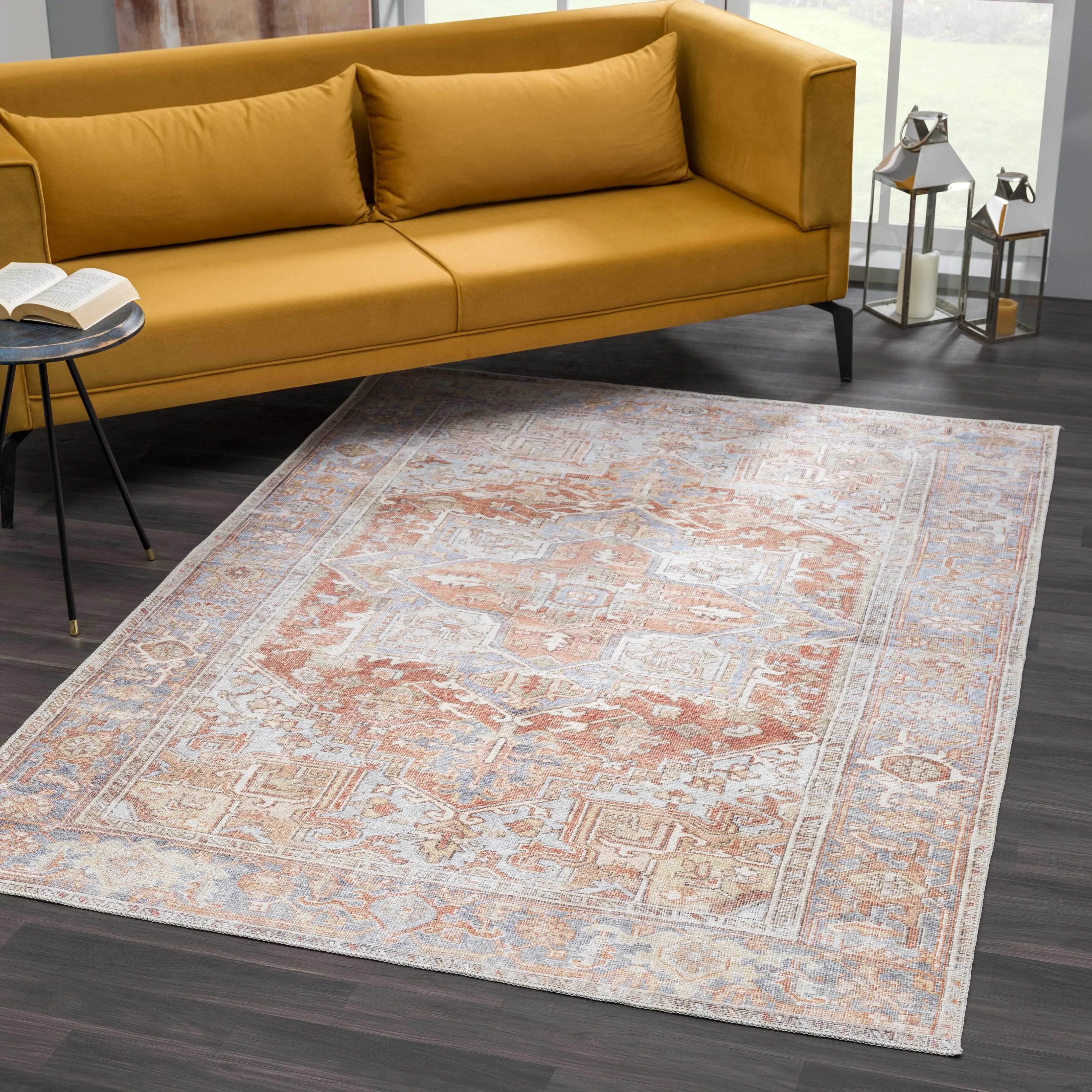 Maayon Machine Woven Polyester Rug - The Mayfair Hall