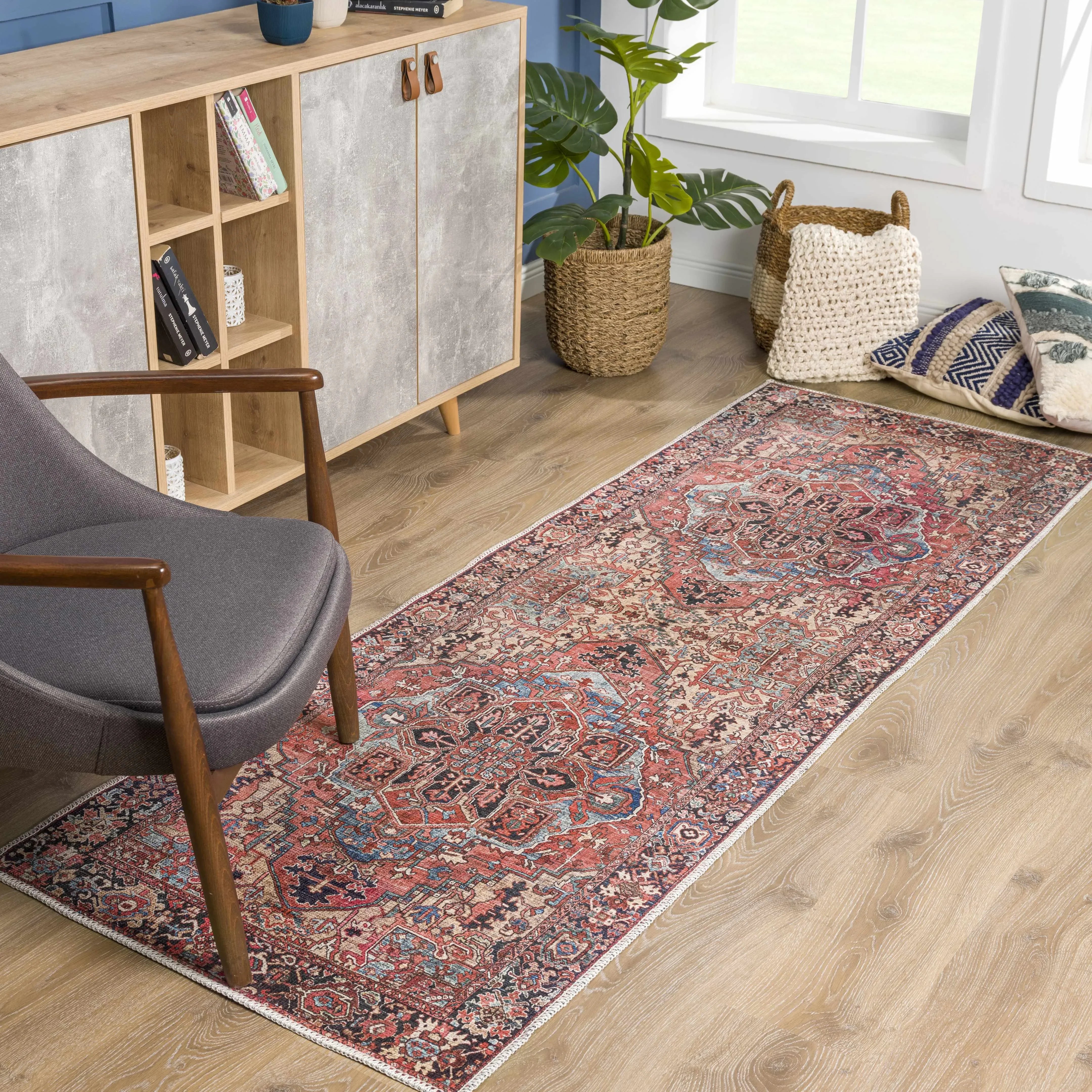 Neyland Washable Area Rug - The Mayfair Hall