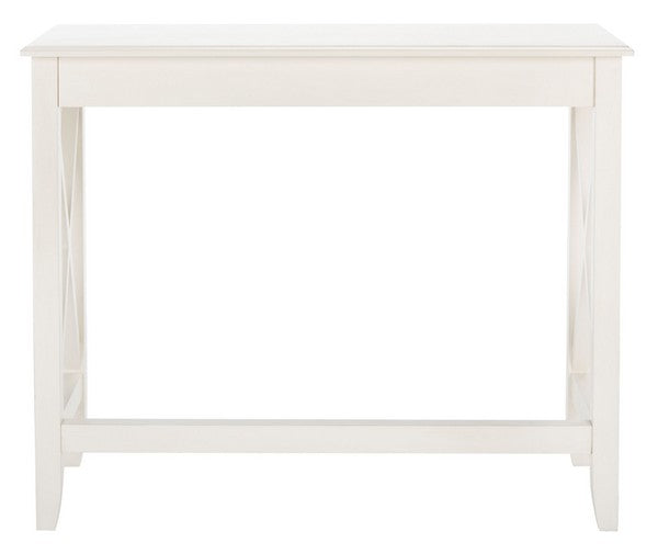 Kaytee Desk in Distressed White