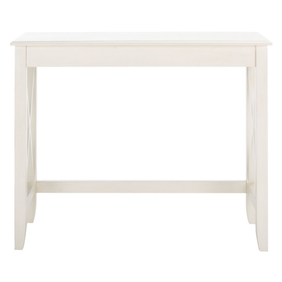 Kaytee Desk in Distressed White