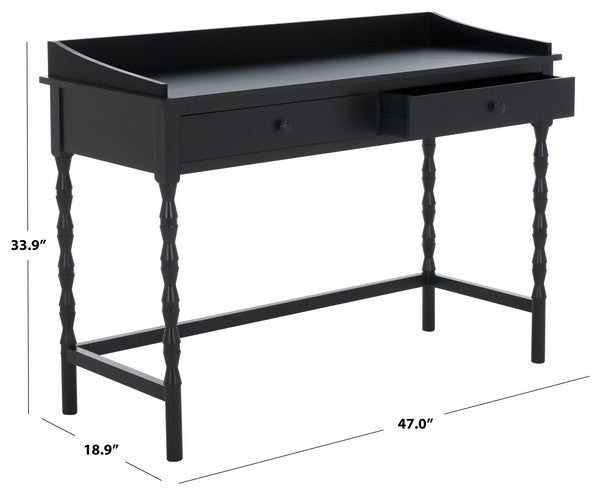Astaroth Desk in Matte Black