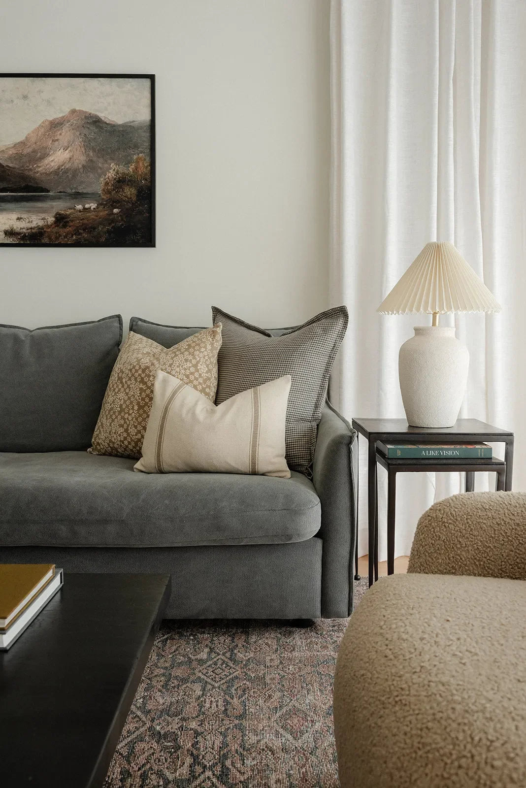 Finn Gingham Pillow Cover - The Mayfair Hall