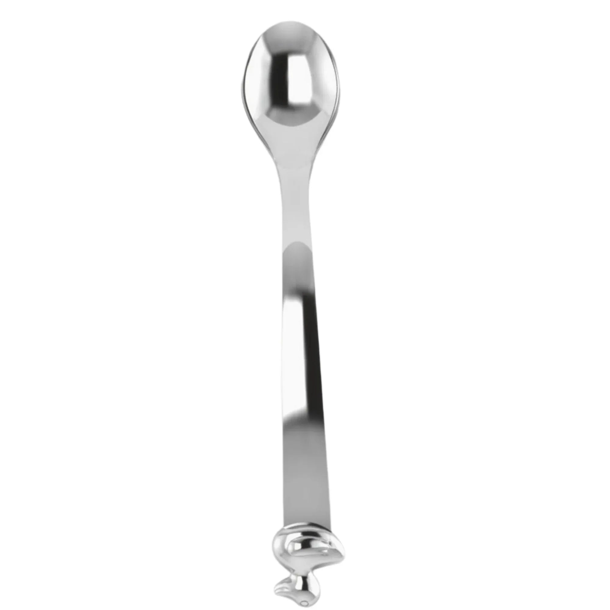 Duck Sterling Silver Baby Feeding Spoon by Krysaliis - The Mayfair Hall