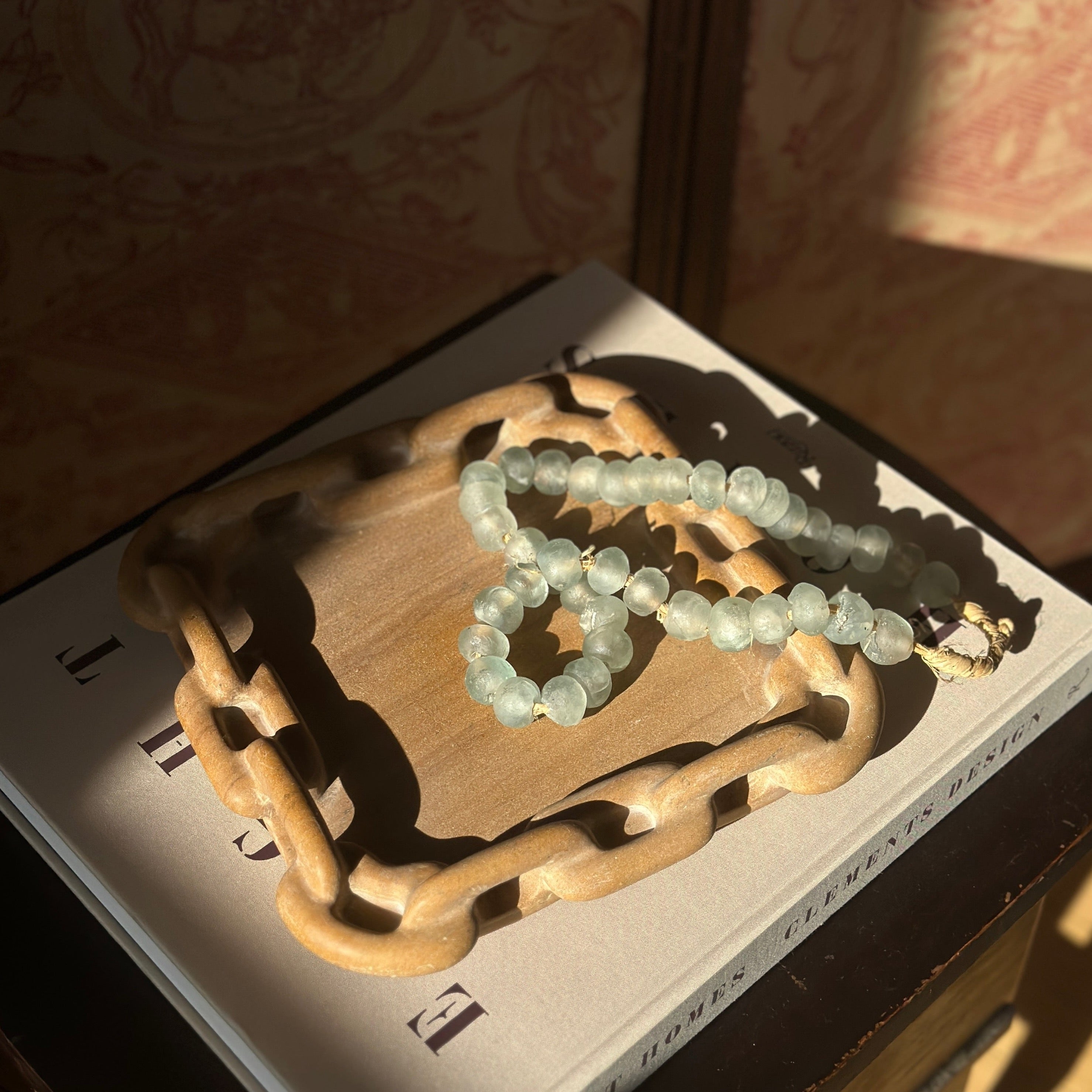 The Square Chain Tray in Honeycomb