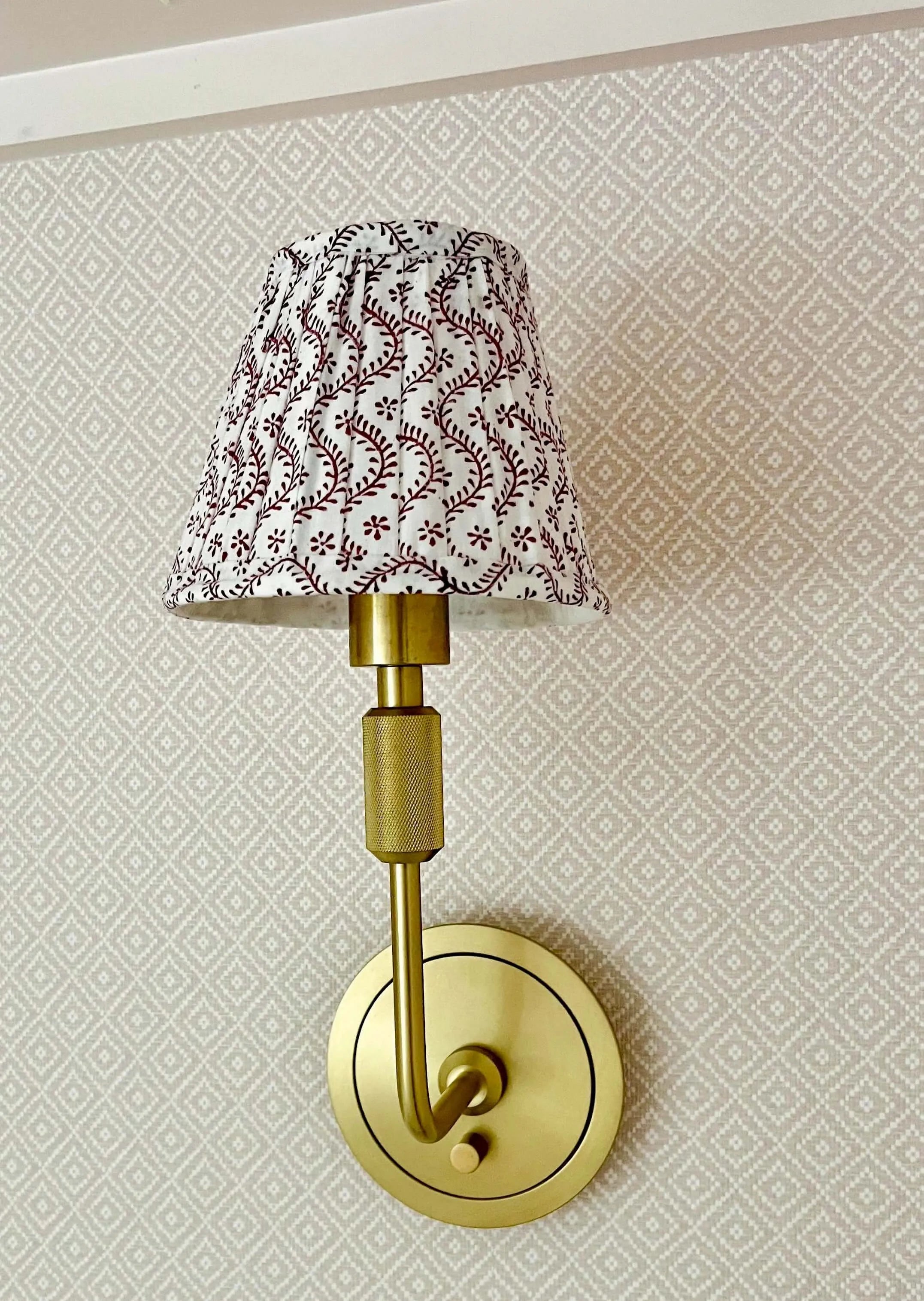 Honeysuckle Sconce Shade - The Mayfair Hall