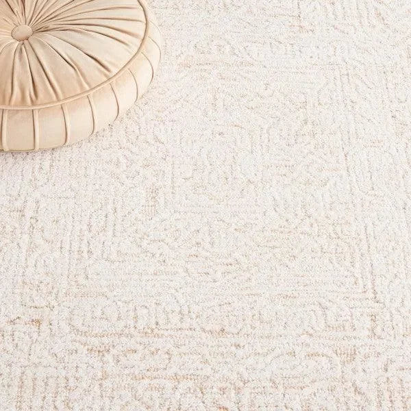 Ebony Wool Rug in Gold and Ivory - The Mayfair Hall