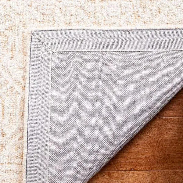 Ebony Wool Rug in Gold and Ivory - The Mayfair Hall