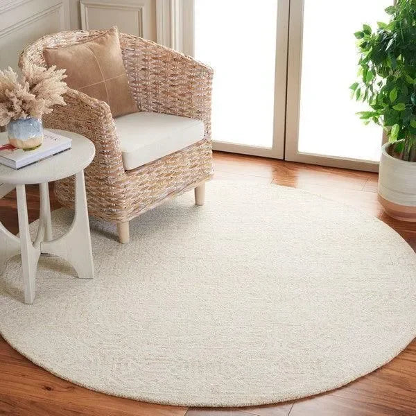 Ebony Wool Rug in Gold and Ivory - The Mayfair Hall