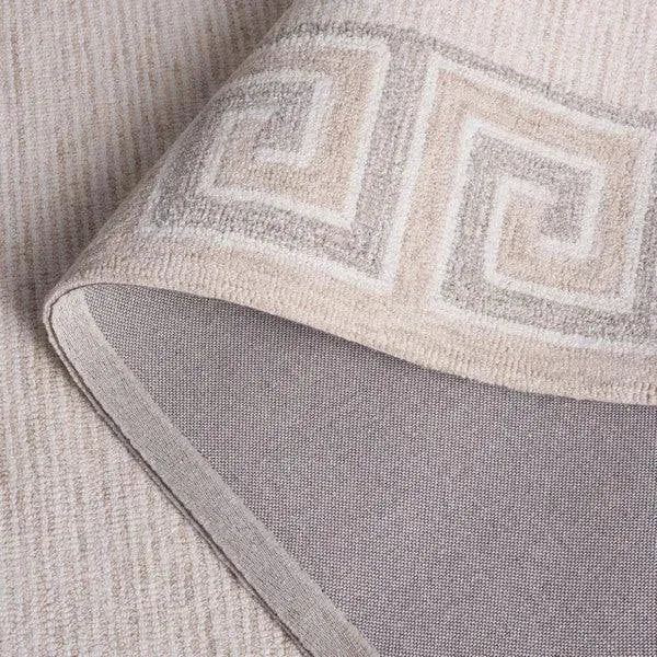 Ebony Wool Rug in Brown and Ivory - The Mayfair Hall