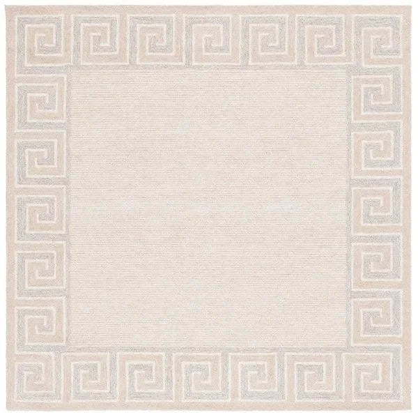 Ebony Wool Rug in Brown and Ivory - The Mayfair Hall