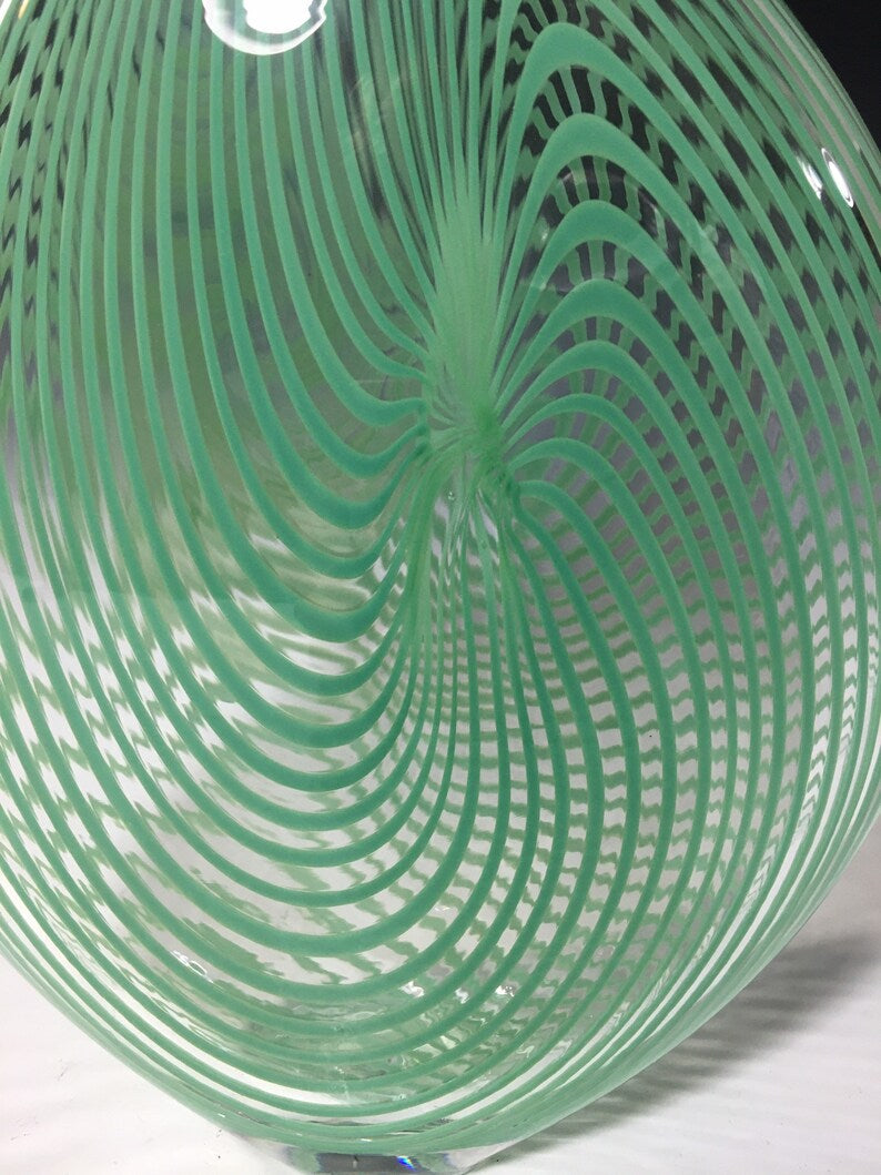 Jade Switch Axis Vase - Blown Glass - John Gibbons - The Mayfair Hall