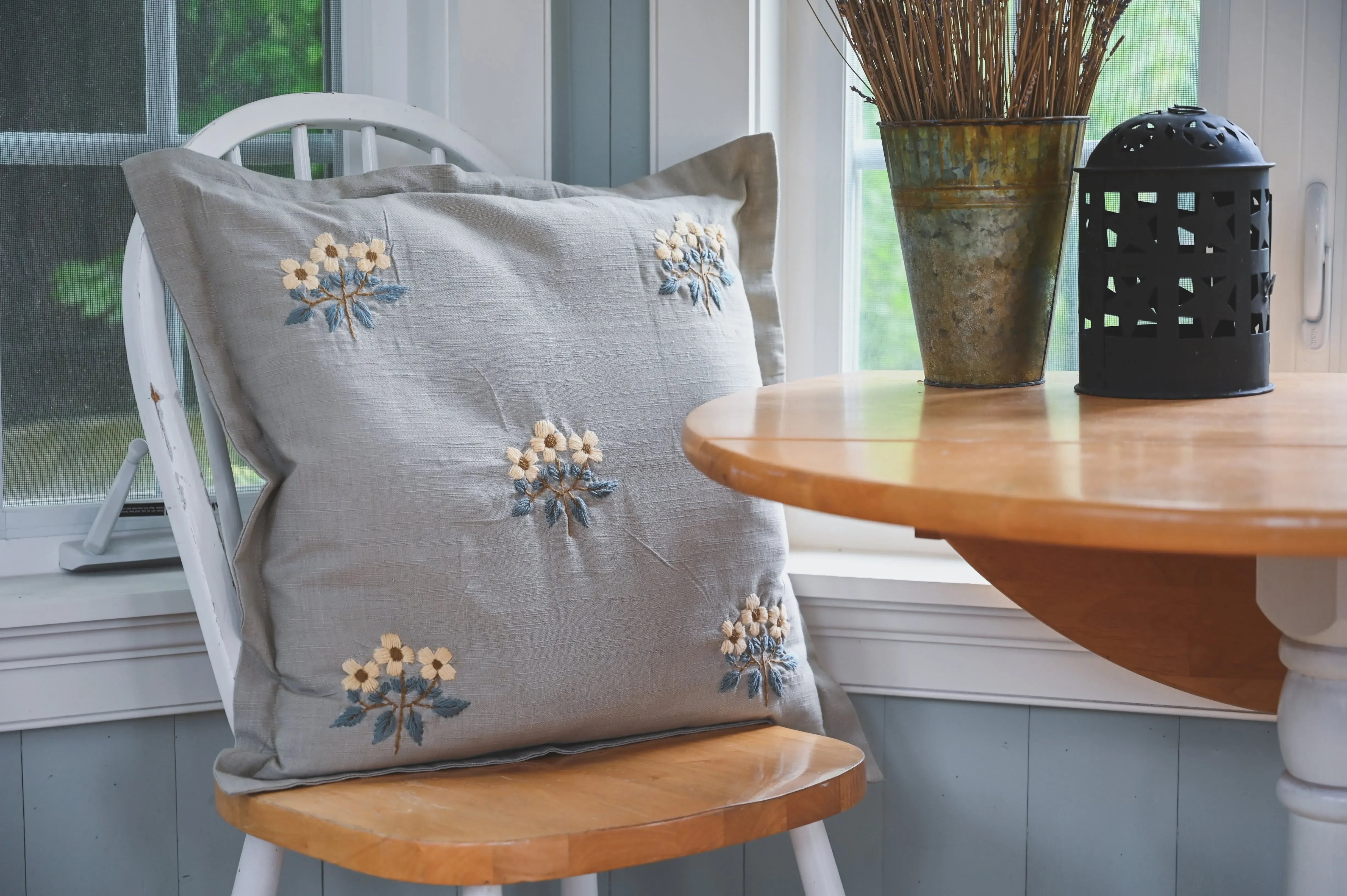 Florence Pillow (Natural) - The Mayfair Hall