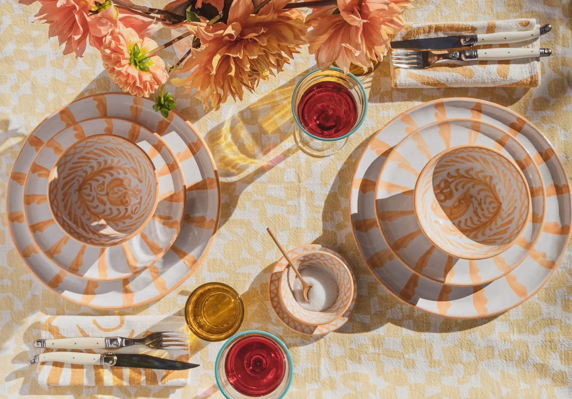 MINI plate with hand painted designs - The Mayfair Hall