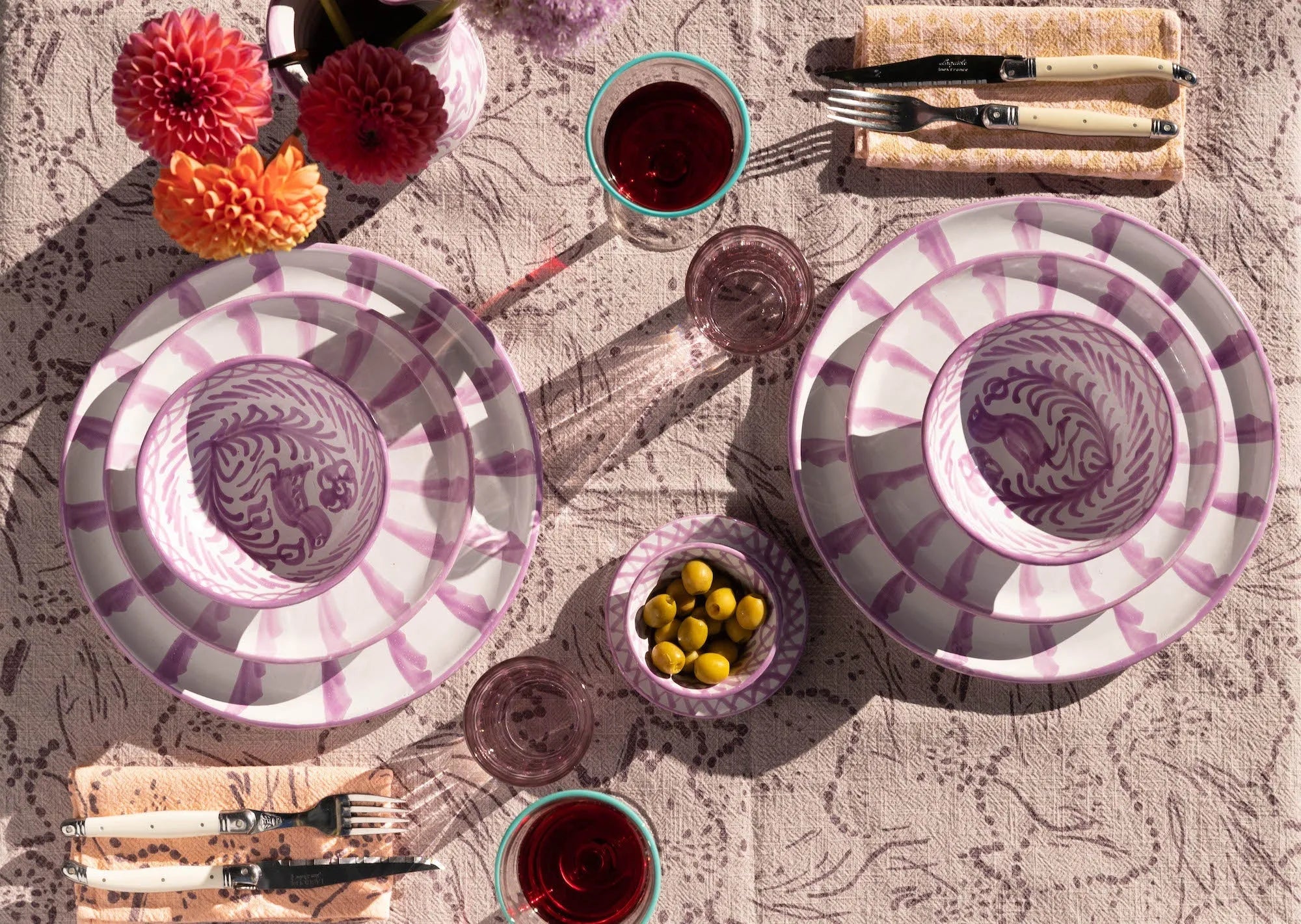 MINI bowl with hand painted designs - The Mayfair Hall