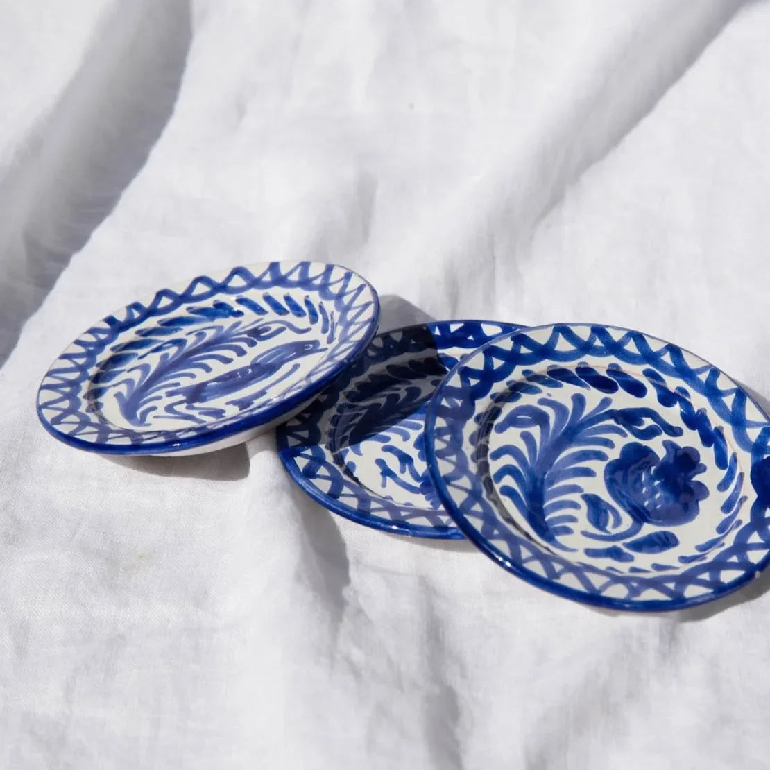MINI plate with hand painted designs - The Mayfair Hall
