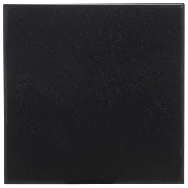 Dilyn Wood 5-Tier Shelving Unit in Matte Black - The Mayfair Hall