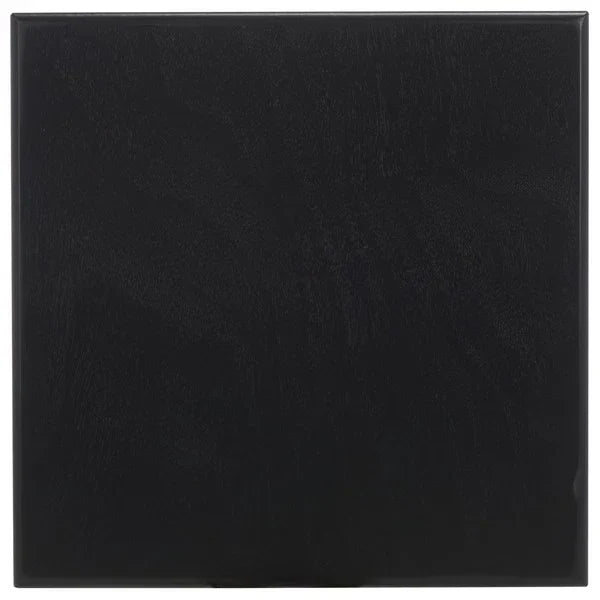 Dilyn Wood 5-Tier Shelving Unit in Matte Black - The Mayfair Hall