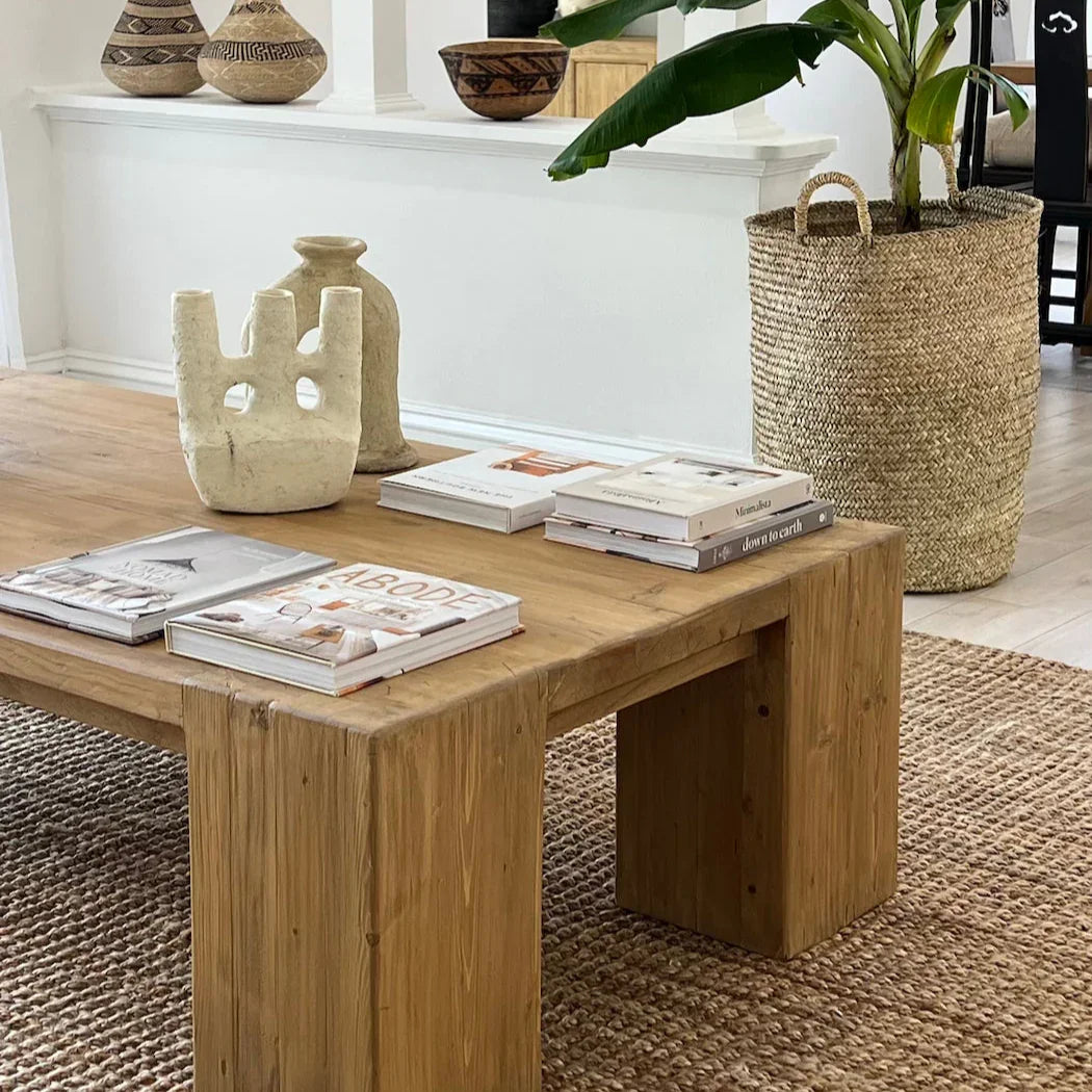 Soho Elm Coffee Table - The Mayfair Hall
