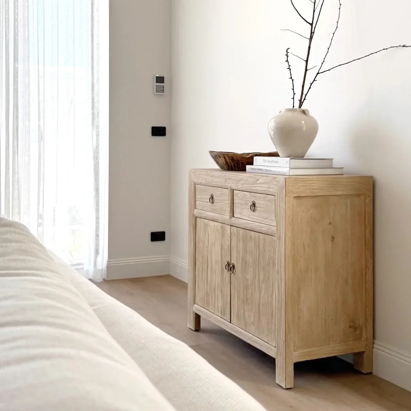 Elm Two Drawer Cabinet - The Mayfair Hall