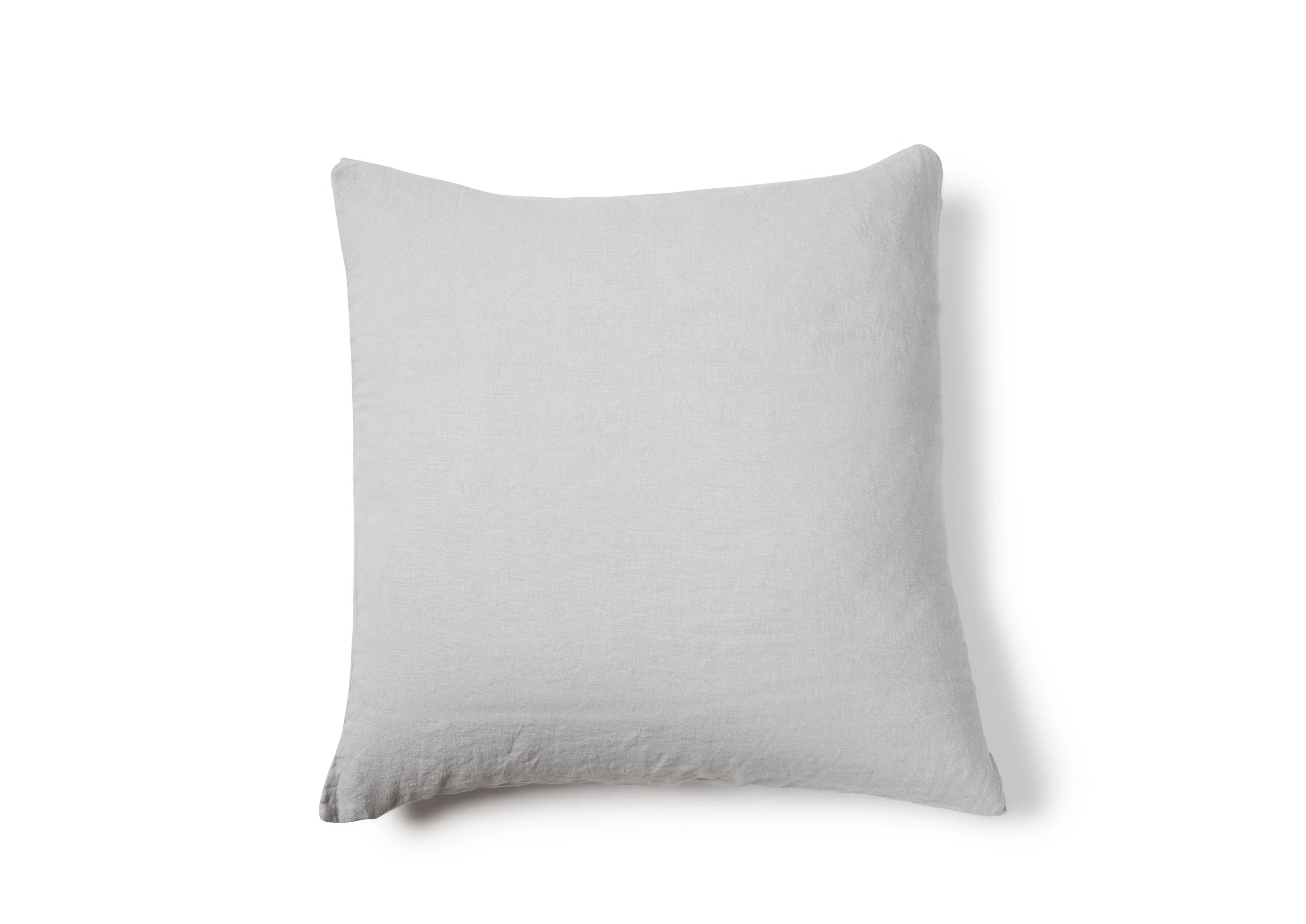 Washed Linen Cushion Cover - Sky - The Mayfair Hall