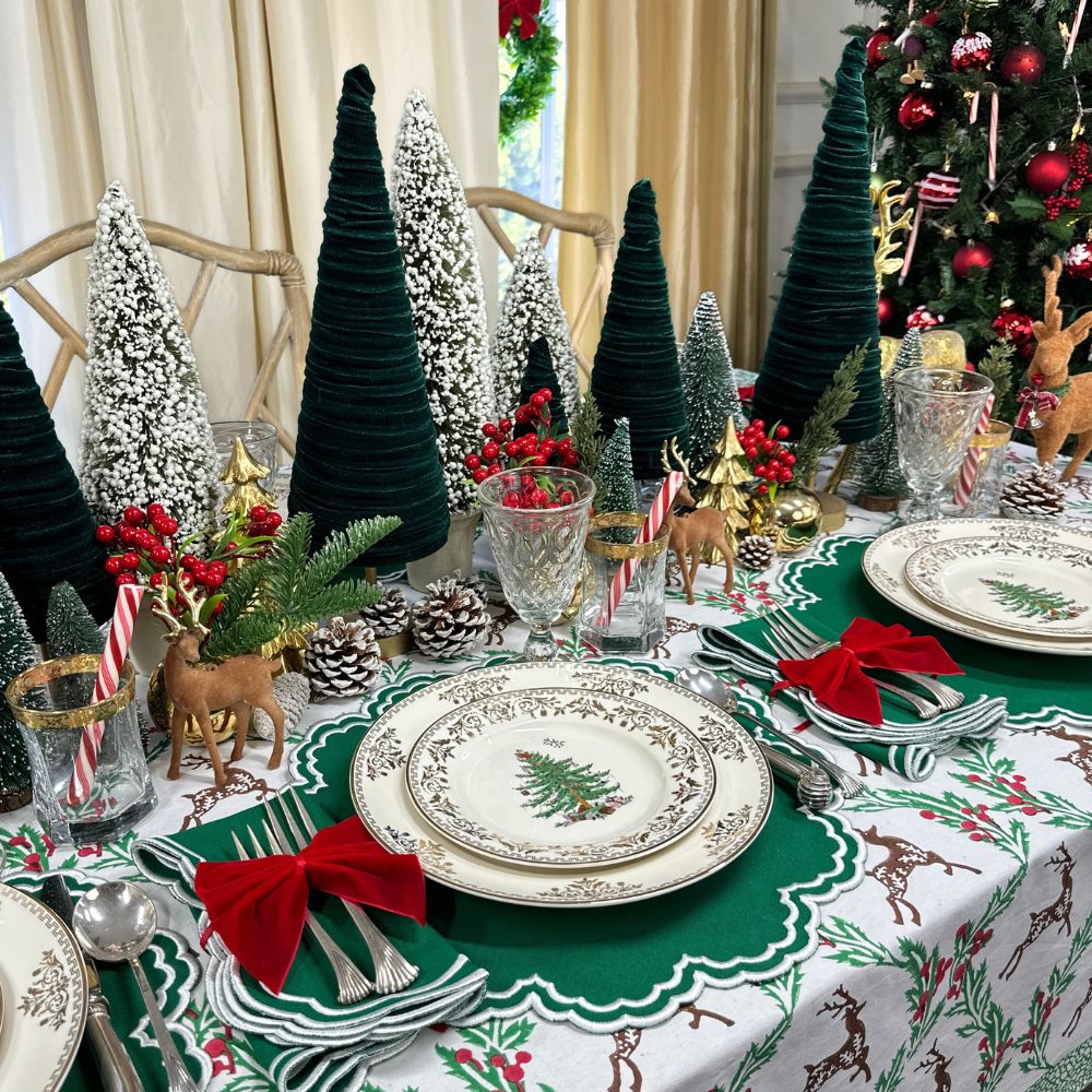 Enchanted Christmas Reindeer - Tablecloth