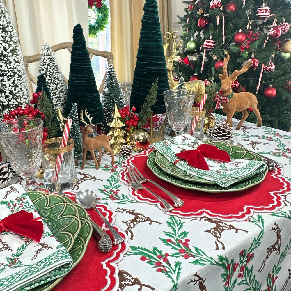 Bettina Placemat - Red (Set of 4)