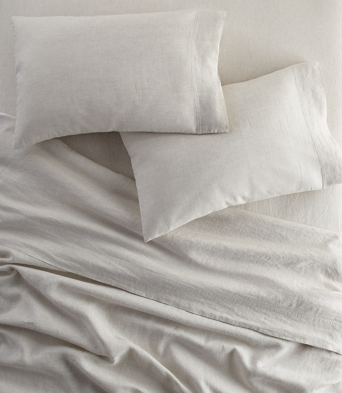 European Washed Linen Sheet Set