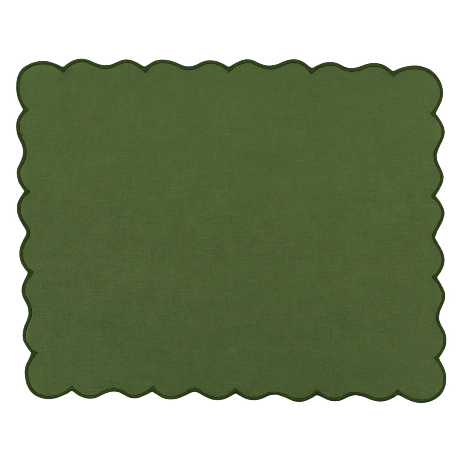 Evergreen Wave Placemat - Set of 4