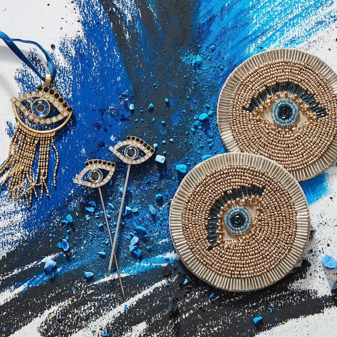 Evil eye cocktail picks - The Mayfair Hall