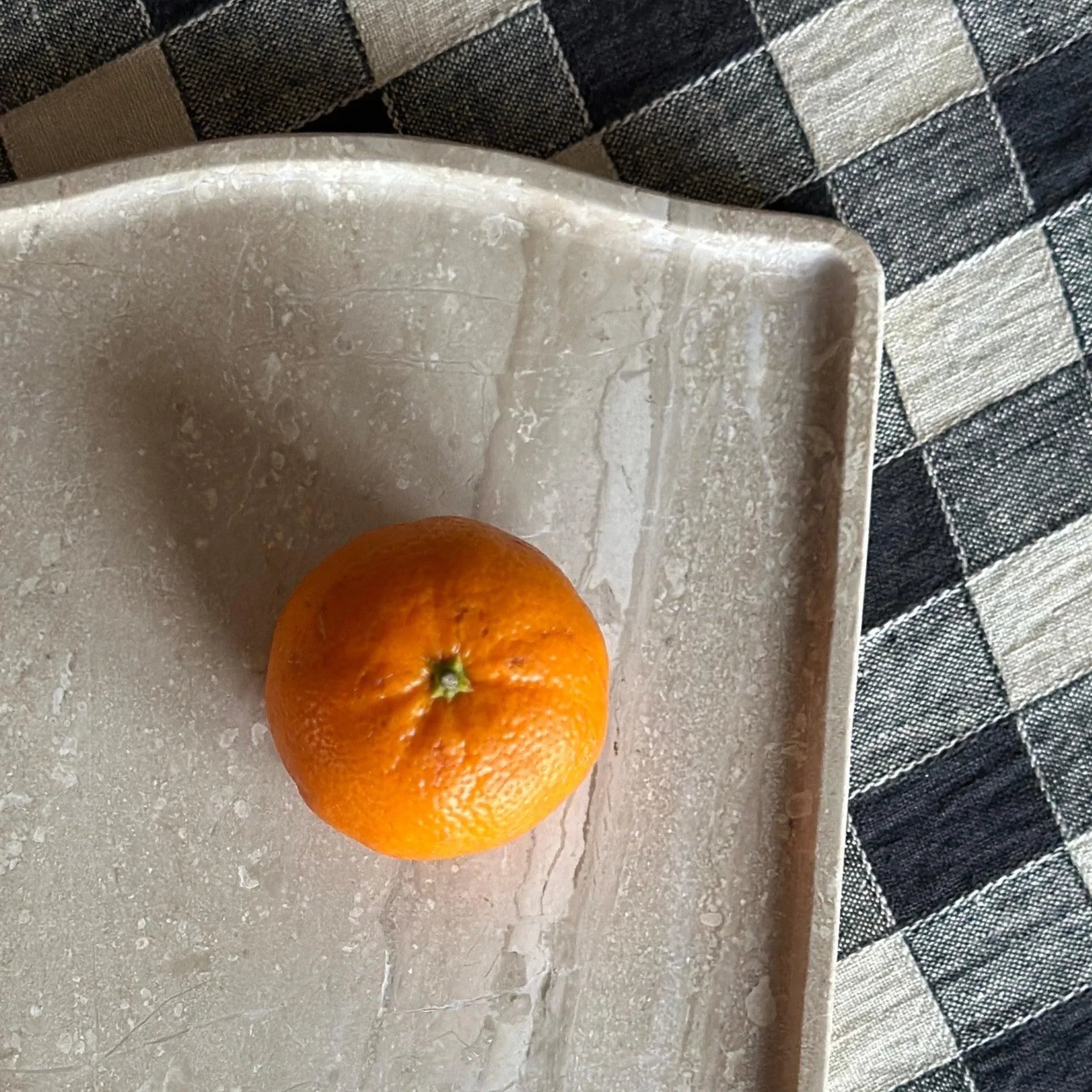 Marble Padua Tray in Oyster - The Mayfair Hall