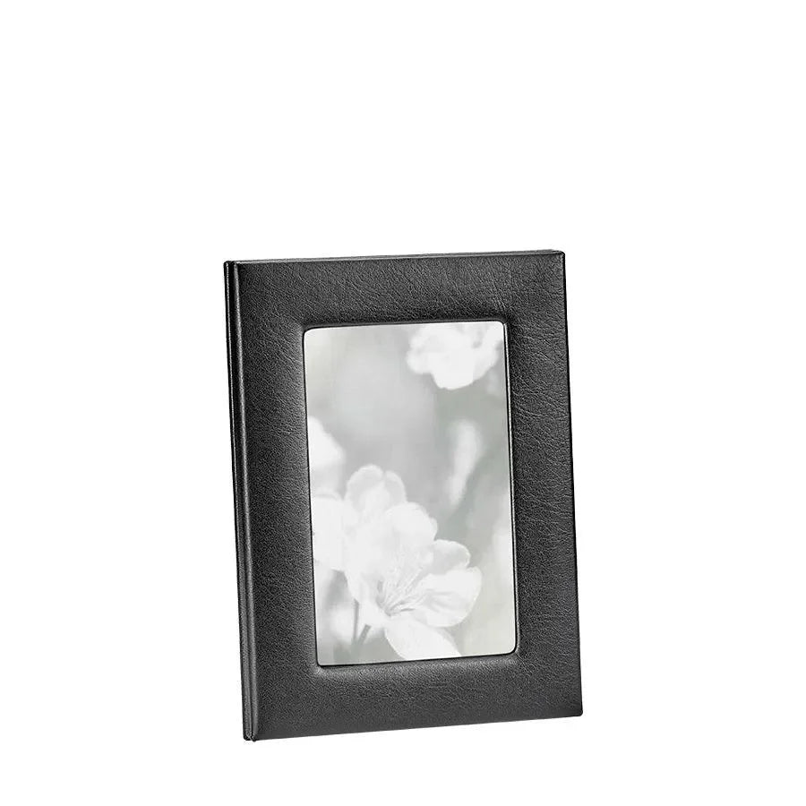 Traditional Full-grain Leather Picture Frame in Black - The Mayfair Hall
