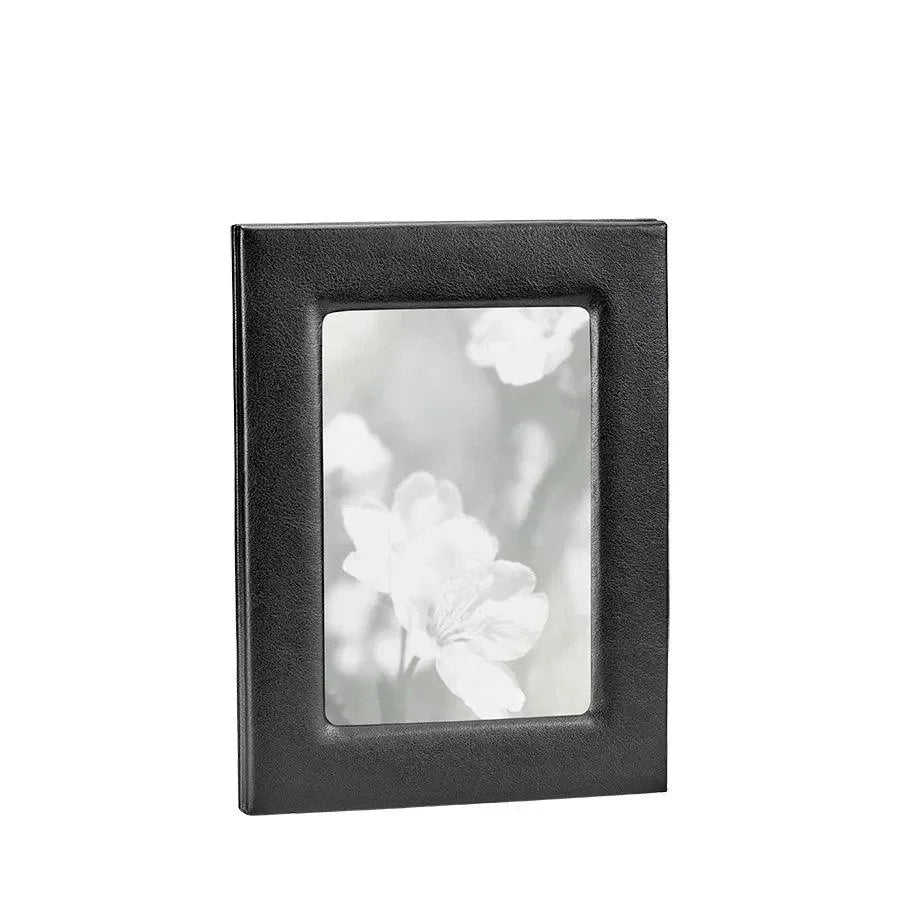 Traditional Full-grain Leather Picture Frame in Black - The Mayfair Hall