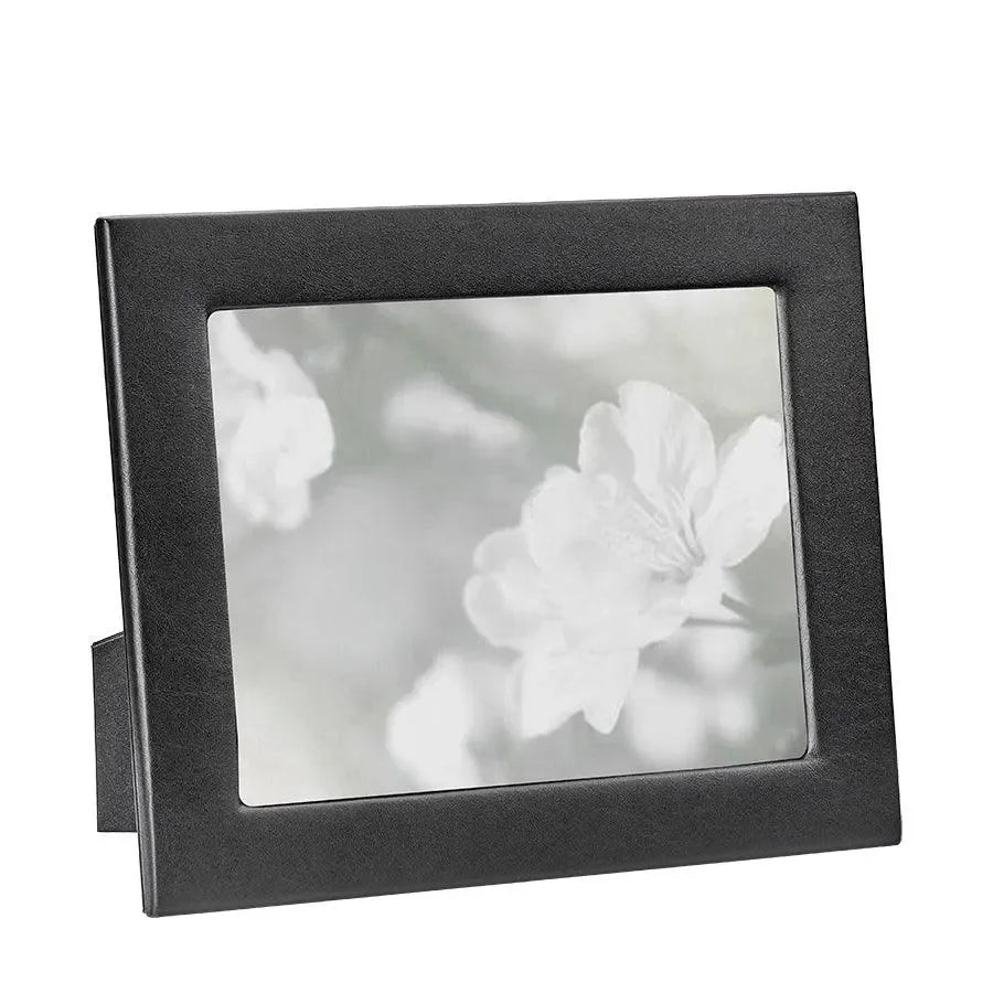 Traditional Full-grain Leather Picture Frame in Black - The Mayfair Hall